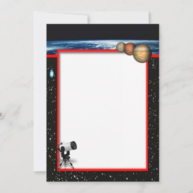 Convite Astronômico (Frente)