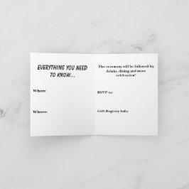 Convite Até que a Morte nos Separe