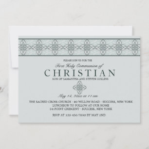 Convite Azul Dia da Comunidade