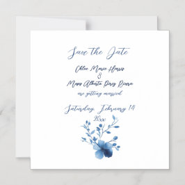 Convite Azul no Flor Azul