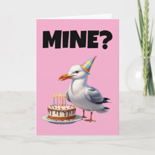 Convite Bacia de aniversário de gaivota - Bolo, Caos e Div