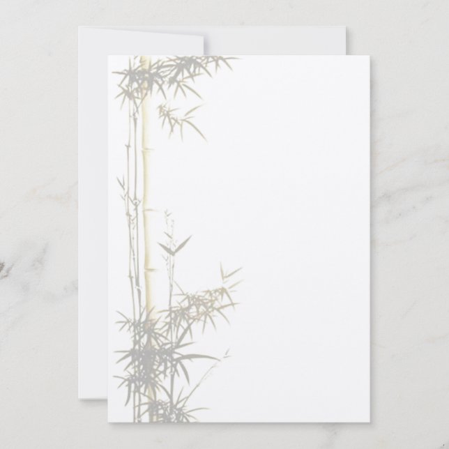 Convite Bamboo (Frente)