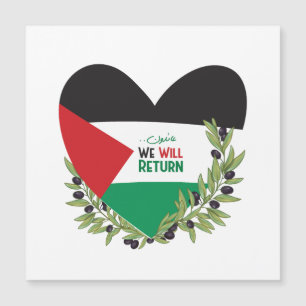 Convite Bandeira da Palestina e Ramos Olivais