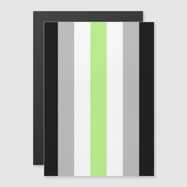 Convite Bandeira do Orgulho Agênero (Frente/Verso)