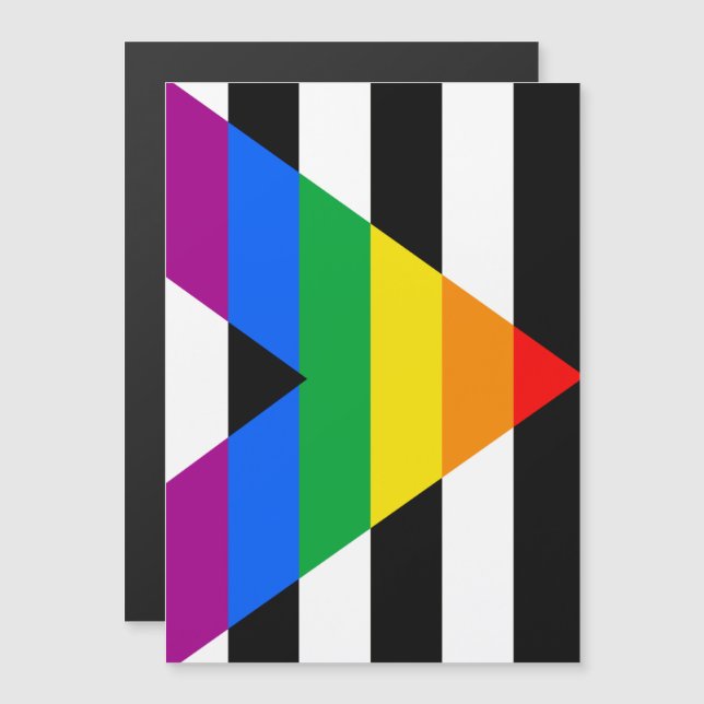 Convite Bandeira do Orgulho Aliado (Frente/Verso)