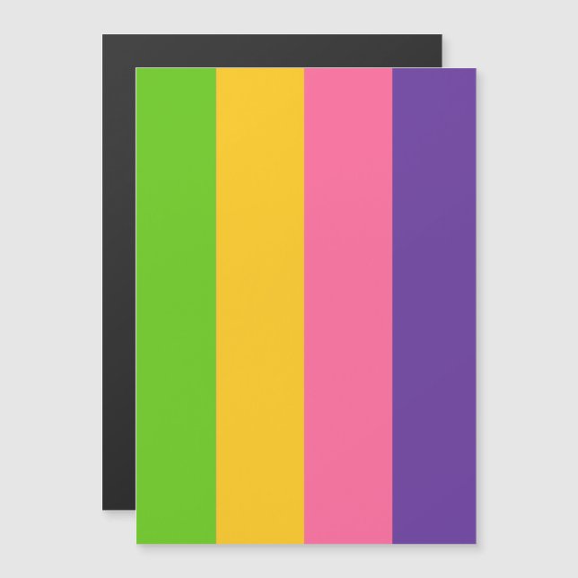 Convite Bandeira do Orgulho Sáfico (Frente/Verso)