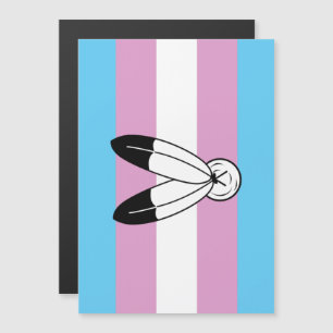 Convite Bandeira do Orgulho Trans de Duas Espíritos