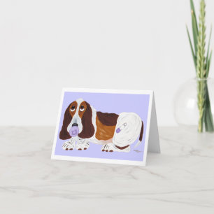 Convite Basset Hound Filhote