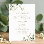 Convite Bat Mitzvah Watercolor | Eucalyptus<br><div class="desc">Procurando levar sua decoração do Bat Mitzvah para o próximo nível? Veja nossa Coleção Eucalyptus Greenery Bat Mitzvah! Com sua estética natural e exuberante,  você criará uma celebração para se lembrar. Descubra dicas e ideias para incorporar esses sotaques incríveis na sua celebração de hoje! ✨</div>