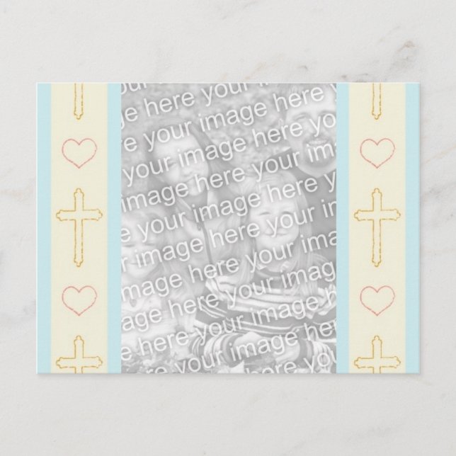 Convite Batismo de Menino (Frente)