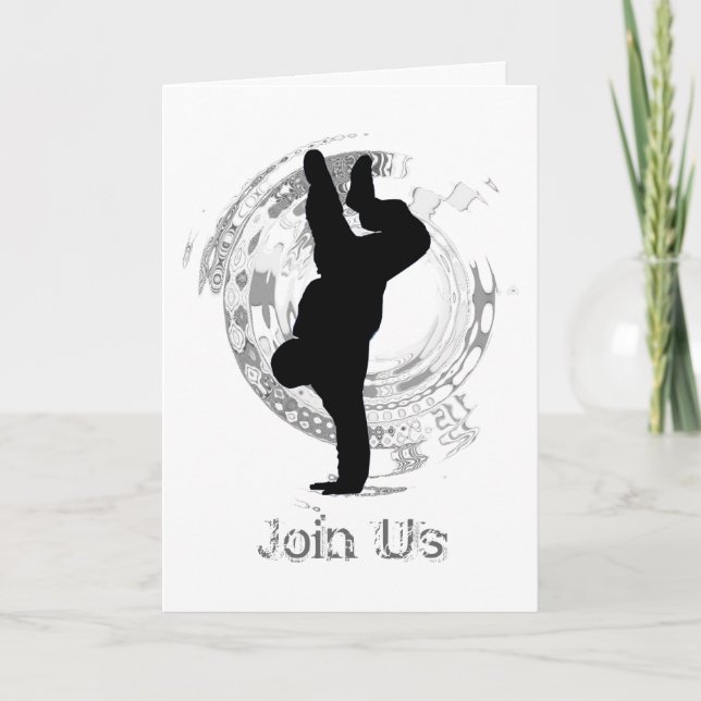 Convite BBOY Dance (Frente)