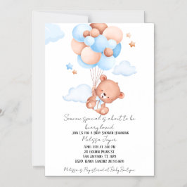 Convite Beauty Loved Baby Shower Invitation 