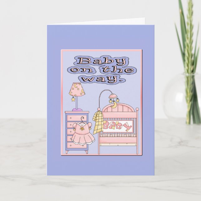 Convite Bebê no caminho (Frente)