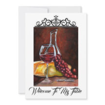 Convite - Bem-Vindo À Minha Mesa