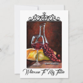 Convite - Bem-Vindo À Minha Mesa