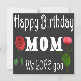 Convite Best Mom Birthday Design 