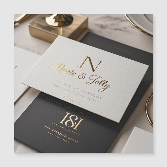 Convite Boho Glam Wedding (Frente)