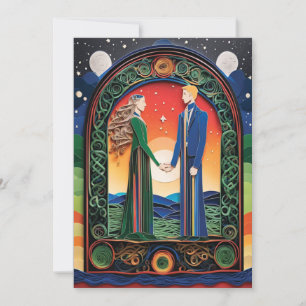 Convite Boho Wedding