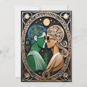 Convite Boho Wedding