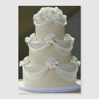 Convite Bolo de casamento salva a data