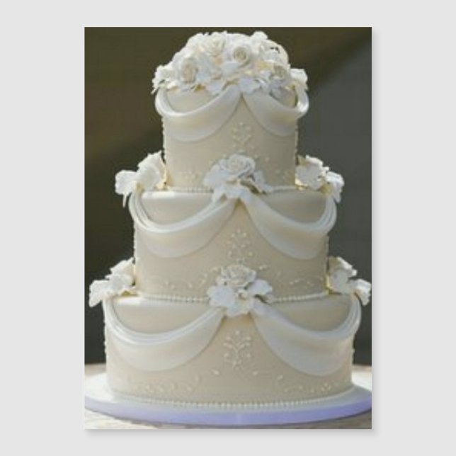 Convite Bolo de casamento salva a data (Frente)