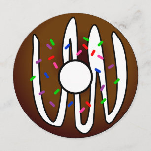 Convite bonito do aniversário do Sleepover da