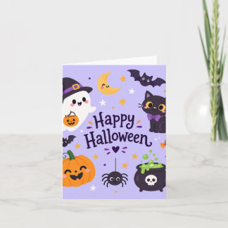Convite boo halloween