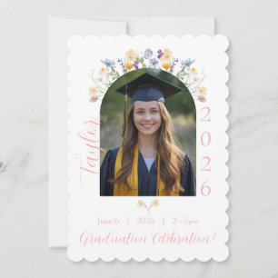 Convite Botânico de Formatura com Foto de Vieira 2