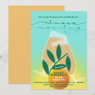 Convite Bridal Mimosa Morning Brunch