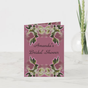 Convite Bridal Shower Invitation Card Template