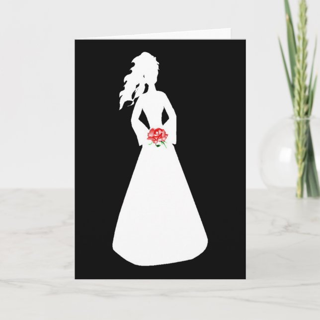 Convite Bridal Silhouette II (Frente)