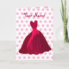 Convite BRIDESMAID ROSA Velvet Gown V5