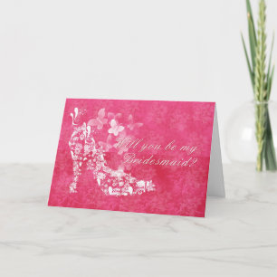 Convite Bridesmaid, você será minha dama de Bridesmaid r