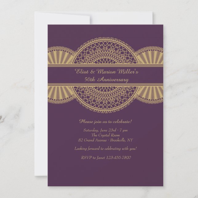 Convite brilhante (Frente)