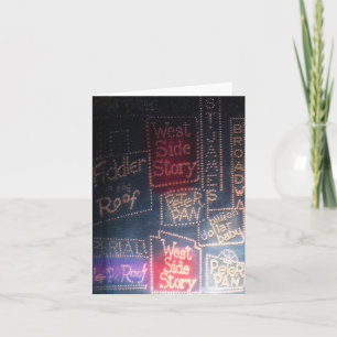 Convite Broadway ~ Card / Invitations