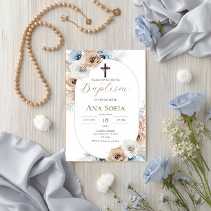 Convite Brown Baptism