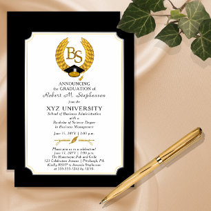 Convite BS - Diploma de Bacharel em Ciências Graduação