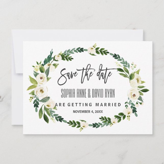 Convite Burgundy Marsala Floral Caligrafia à Mão S (Frente)