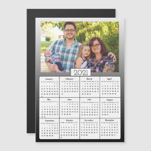 Convite Calendário da Mini 2021 de Fotos da Família