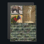 Convite Camuflagem de Calendário 2025 Adicionar 3 Fotos Pe<br><div class="desc">Neste ano de 2025, um ímã de calendário mensal personalizado mostra os dias da semana para cada mês em branco sobre um fundo de camuflagem verde e marrom. Este é um calendário anual simples e ousado para ajudá-lo a conquistar o novo ano. Sempre saiba qual é a data e verifique...</div>