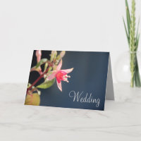 Convite Card_variation do casamento de Fuschia