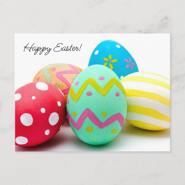 Convite Cartão postal de páscoa (Frente)
