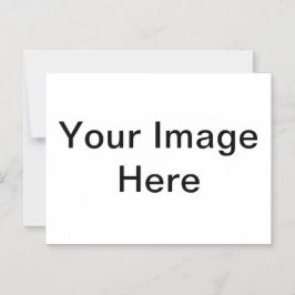 Convite Cartão-postal magnético personalizado de fotografi