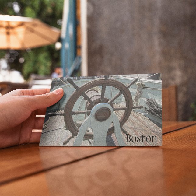 Convite Cartão postal para navio da Tea Party de Boston (Criador carregado)