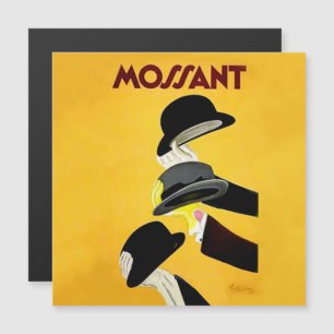 Convite Cartaz de publicidade do chapéu Mossant de Leonett