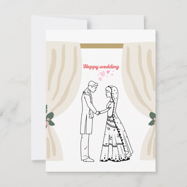 Convite casamento  (Frente)