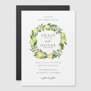 Convite Casamento com Lemon Botânico e Jardim de Terra Ver
