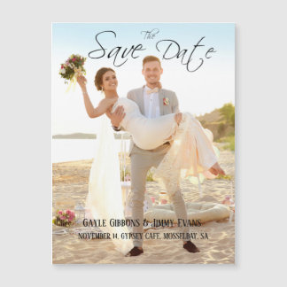 Convite Casamento de Destino de Praia Tropical