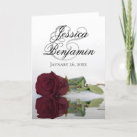 Casamento de Fotografias Românticas da Burgundy Ro