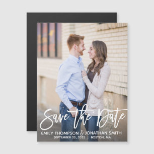 Convite Casamento Fotográfico Moderno Salve As Imagens De 